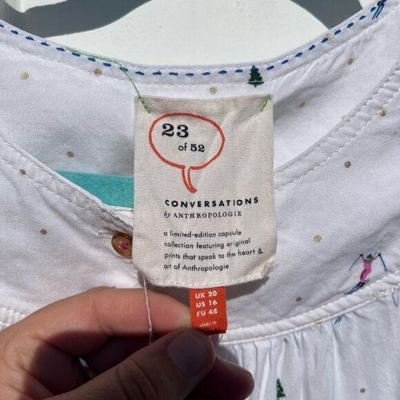 Conversations by Anthropologie Ski Blouse - Picture 4 of 12